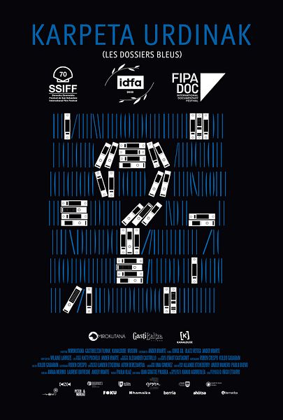 Affiche du film Les Dossiers Bleus