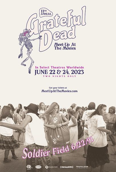 Affiche du film Grateful Dead Meet-Up At The Movies 2023