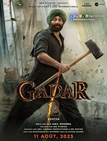 Affiche du film Gadar 2