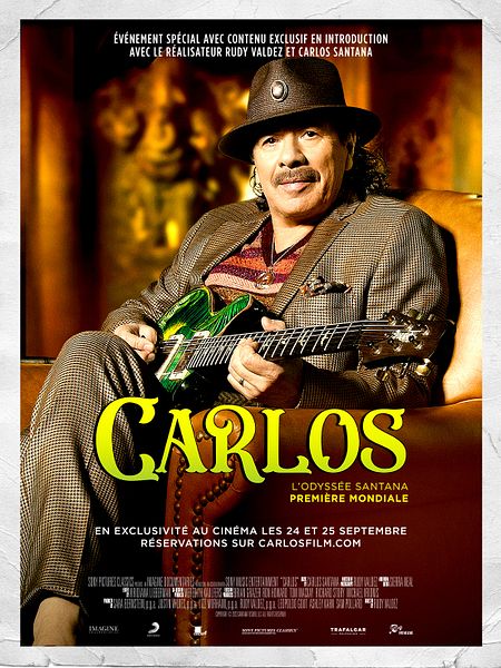 Affiche du film Carlos : L'odyssée Santana