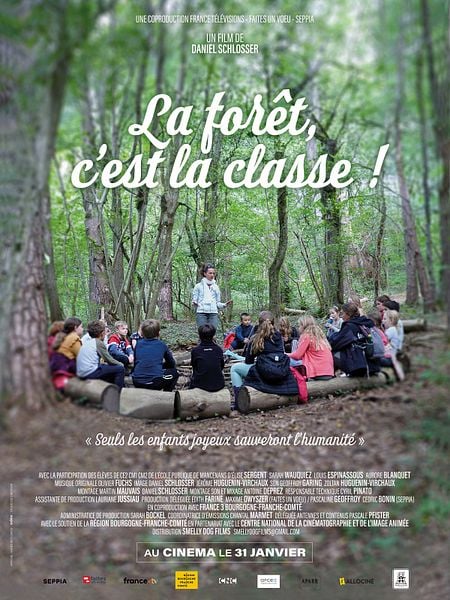 Affiche du film La forêt c'est la classe !