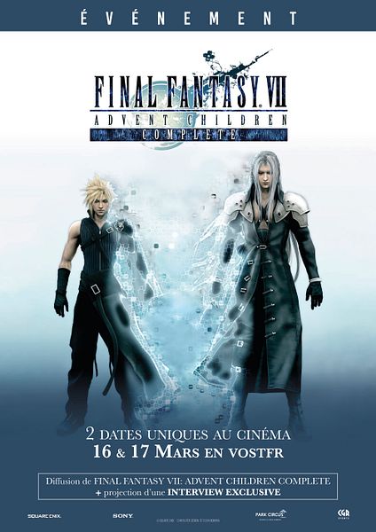 Affiche du film L’événement - Final Fantasy VII : Advent Children Complete
