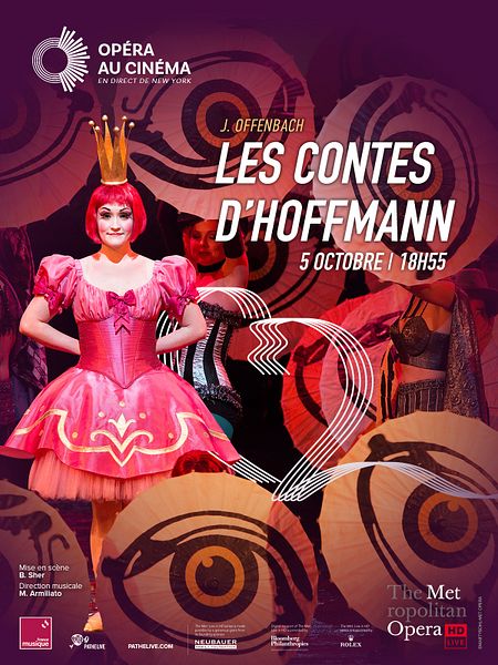 Affiche du film Royal Opera House: Les Contes d'Hoffmann