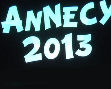 Annecy 2013 - Jour 1 :Conférence de presse du film "Monstres Academy"Cérémonie d'ouverture avec "Le Parapluie Bleu" & "Monstres Academy"Projection en plein air de "Monstres & Cie" au bord du Lac d'AnnecySoirée officielle d'ouverture à "La Plage"
© Festival d'Annecy 2013/Altimax

