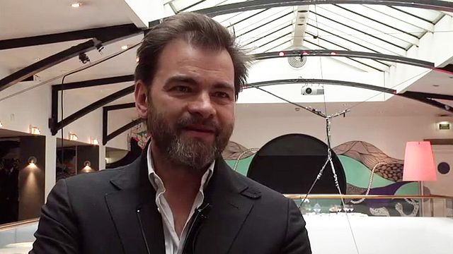 Rencontre avec l'équipe de "Chefs", Clovis Cornillac, Anne Charrier et Hugo Becker.