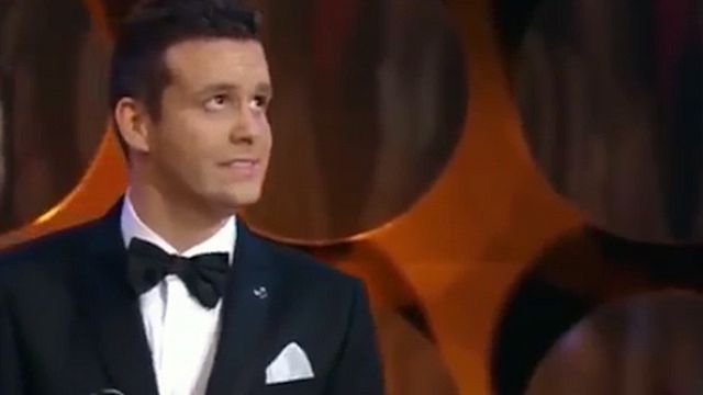Invité surprise d'une cérémonié retransmise par la télévision tchèque, Jim Carrey s'est contenté d'un salut au public avant de s'éclipser en coulisses. Sauf que ce n'était pas le vrai Jim Carrey...