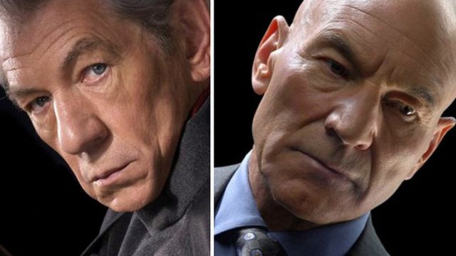 Rencontre avec Ian McKellen (Magneto) &amp; Patrick Stewart (le Professeur Xavier).