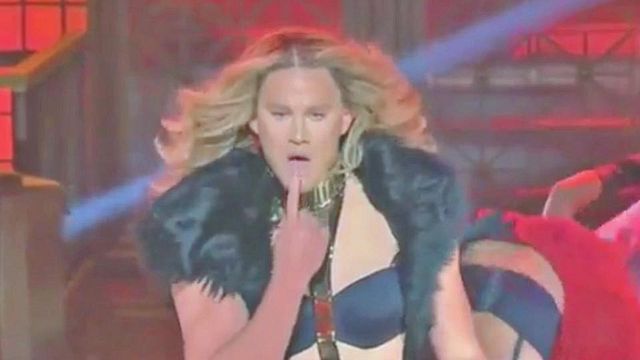 Pour affronter sa femme Jenna Dewan-Tatum dans l'émission Lip Sync Battle sur la chaîne Spike, Channing Tatum se déguise en Beyonce...
