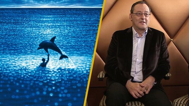 "Le Grand Bleu" vu par Jean Reno et ses partenaires de "Mes Trésors", Reem Kherici et Camille Chamoux.