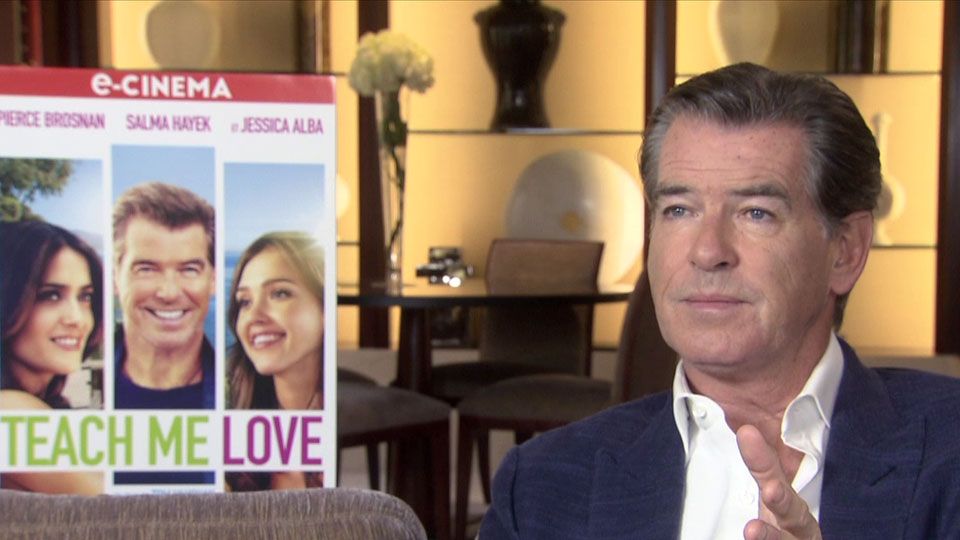 Vidéo interview pour Teach Me Love : Pierce Brosnan : "Ce qui est